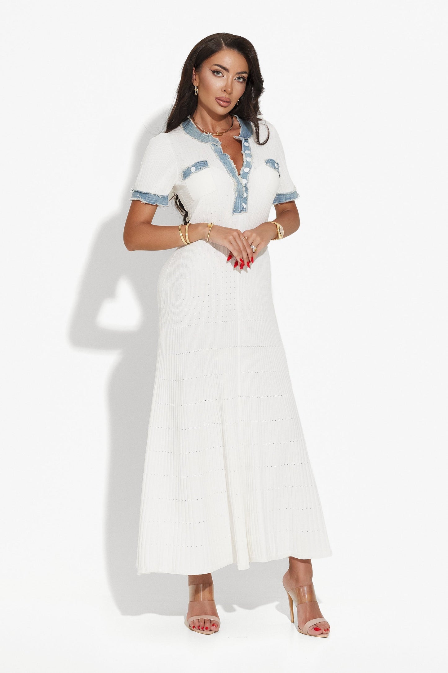 Irina | Knitted Midi Dress