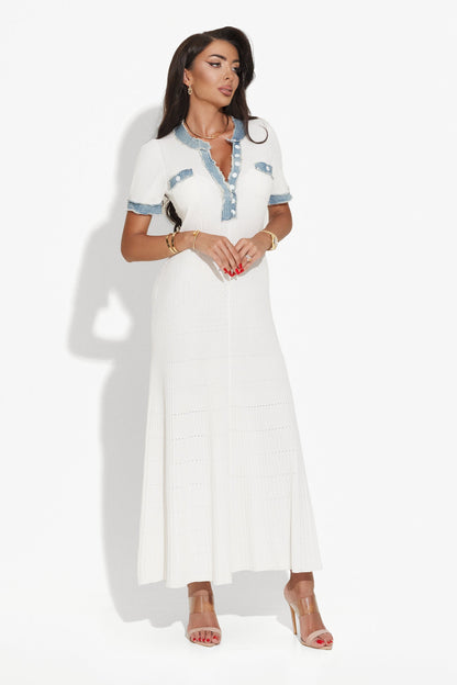 Irina | Knitted Midi Dress